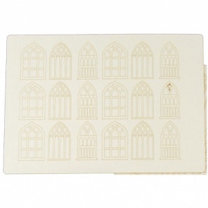 That's Crafty! Surfaces Craftyboard - Small Arched Windows