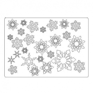 That's Crafty! Surfaces Craftyboard - Snowflakes