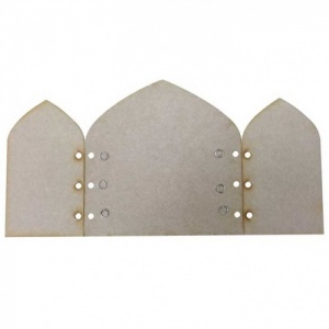 That's Crafty! Surfaces MDF Triptych - Arch