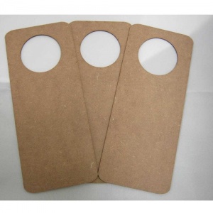 That's Crafty! Surfaces MDF Door Hangers - Style 1 - Pack of 3