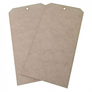 That's Crafty! Surfaces MDF GiganTags - Pack of 2