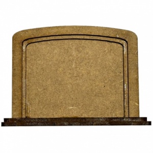 That's Crafty! Surfaces MDF Inside Story - Miniature Over Mantle Mirror