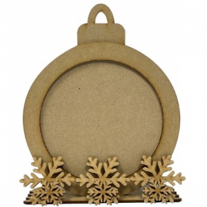 That's Crafty! Surfaces MDF Upright - Bauble