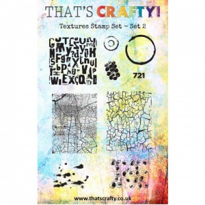 That's Crafty! Clear Stamp Set - Textures Collection - Set 2