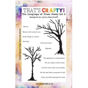 That's Crafty! Clear Stamp Set - The Language of Trees Set 2