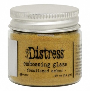 Tim Holtz Distress Embossing Glaze - Fossilized Amber