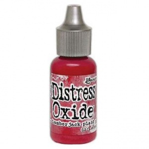 Tim Holtz Distress Oxide Ink Re-Inker - Lumberjack Plaid