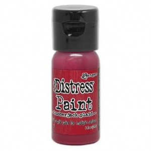 Tim Holtz Distress Paint Flip Top - Lumberjack Plaid
