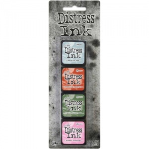 Tim Holtz Distress Mini Ink Pads - Kit 16
