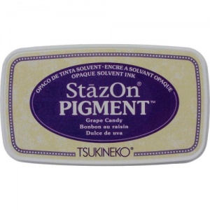 StazOn Pigment Ink Pad - Grape Candy
