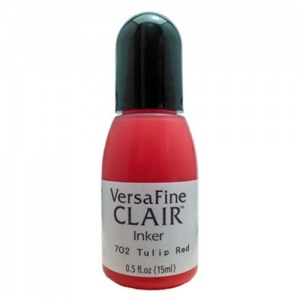 VersaFine Clair Pigment Re-Inker - Tulip Red