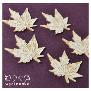 Wycinanka Chipboard - Small Leaves 2