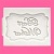 Katy Sue Designs Mould - Mini Plaque - Best Wishes
