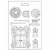 Stamperia A4 Soft Mould - Magic Forest - Door and Elements - K3PTA4558
