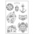 Stamperia A4 Soft Mould - Songs of the Sea - Over the Sea - K3PTA4567