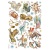 Stamperia A4 Rice Paper - Cosmos Infinity - Astrological Signs - DFSA4732