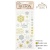 Stamperia Rub On's - Create Happiness Christmas Plus - Christmas Snowflakes - DFLRB44