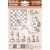 Stamperia HD Rubber  Stamp Set - Alice Checkmate - WTKCC204