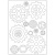 That's Crafty! Surfaces Craftyboard - Cogs