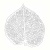 That's Crafty! 6ins x 6ins Mask - Lacy Leaf - TC60032