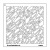 That's Crafty! 7ins x 7ins Stencil - Large String - TC6010