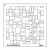That's Crafty! 7ins x 7ins Stencil - Squares - TC6001
