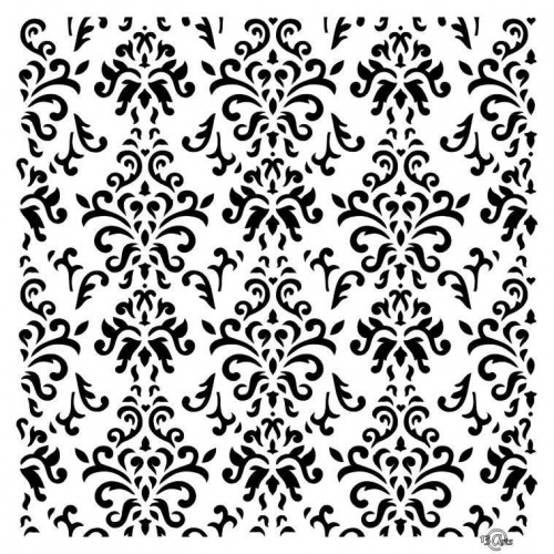 13 Arts Stencil Vintage Summer Vintage Damask Thats Crafty
