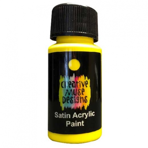 Creative Muse Designs Satin Paint Yellow Thats Crafty