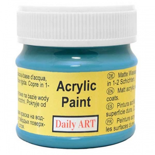 Daily ART Craft Acrylic Paint Calypso Blue Thats Crafty
