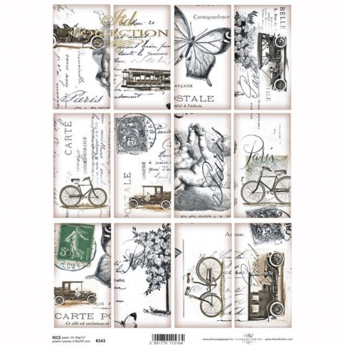 ITD Collection Rice Paper - R0543 | Thats Crafty