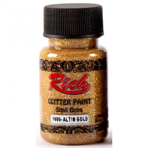 Rich Hobby Glitter Paint Gold GThats Crafty