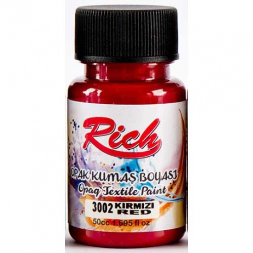 Rich Hobby Opaque Fabric Paint Red Thats Crafty