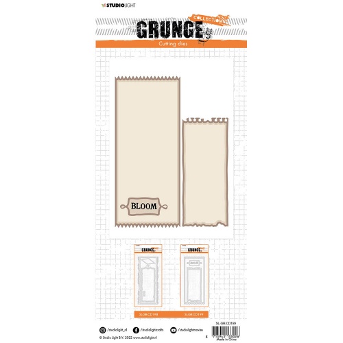 Studio Light Grunge Collection Cutting Die - Card Shapes - Ticket - SL ...