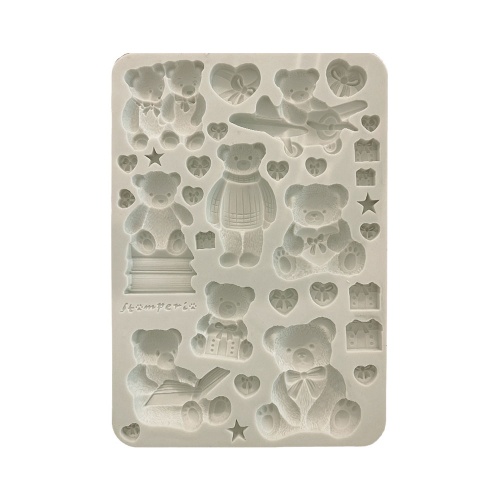 Stamperia Stampo Morbido Crea Felicità - Welcome Home Farfalla, Formato A5, Per Decorazioni 3D