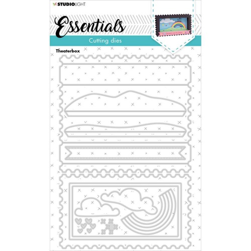 Studio Light Essentials Cutting Dies Theater Box SLESCD115 Thats Crafty