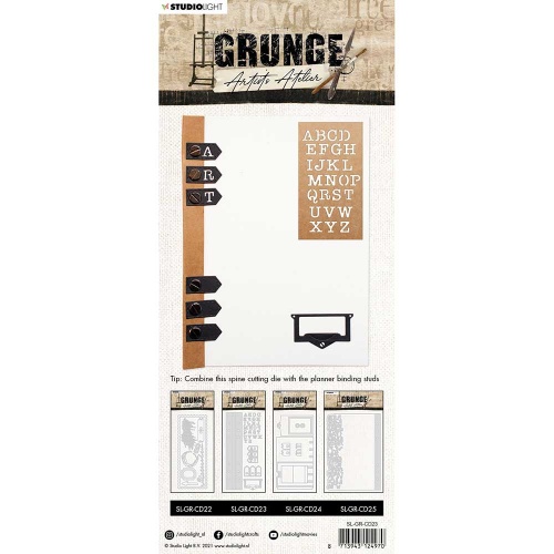 Studio Light Grunge Artist's Atelier Collection Cutting Die - Elements ...