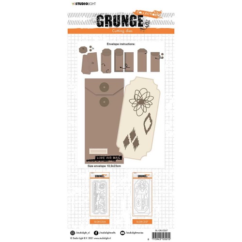 Studio Light Grunge Artist's Atelier Collection Cutting Die - Slimline ...