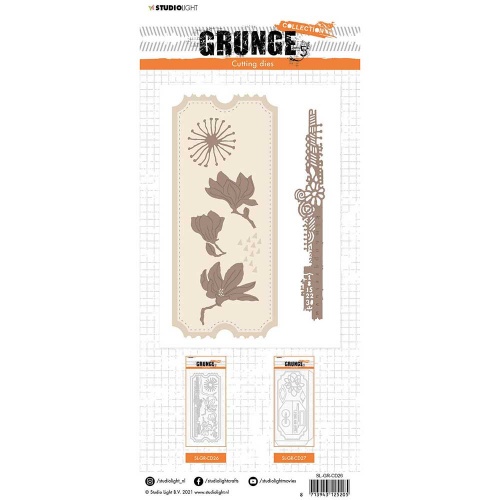Studio Light Grunge Artist's Atelier Collection Cutting Die - Slimline ...