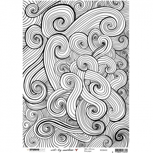 Studiolight Art by Marlene A4 Rice Paper 02 Thats Crafty