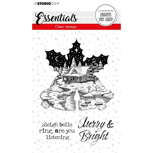 Studio Light Essentials Collection Clear Stamp Christmas Bells BL