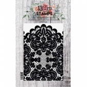 13 Arts A7 Clear Stamp Set - Lace