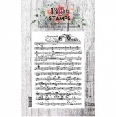 13 Arts A7 Clear Stamp - Serenade