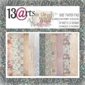 13 Arts 6ins x 6ins Paper Pack - On the Wall