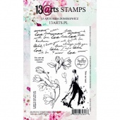 13 Arts A6 Clear Stamp Set - Girl in Love