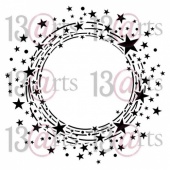 13 Arts Stencil - Aurora - Circle of Stars