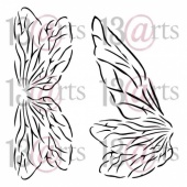 13 Arts Stencil - Aurora - Fairy Wings