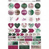 13 Arts A4 Stickers - Carmen