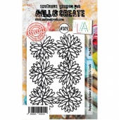 AALL and Create A7 Stamp Set #309 - Pom Pom Flowers