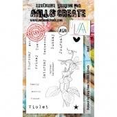 AALL & Create A6 Stamp Set #574 - Violet