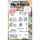 AALL & Create A6 Stamp Set #578 - Transportation